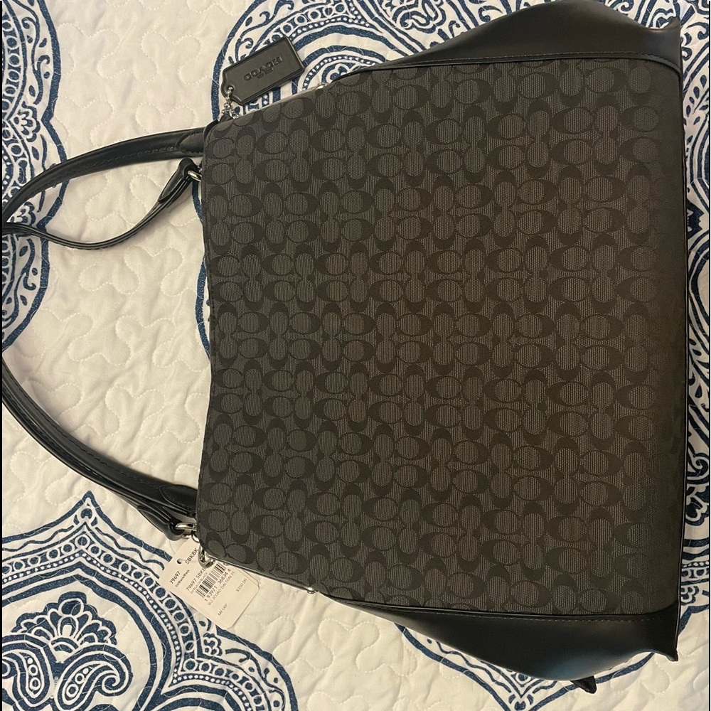 Coach Signature Logo Jacquard Dalton 31